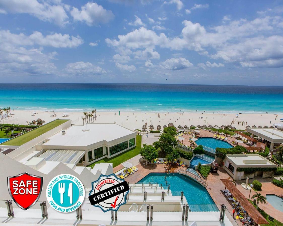 Condo In Ocean Front Resort แคนคูน ภายนอก รูปภาพ
