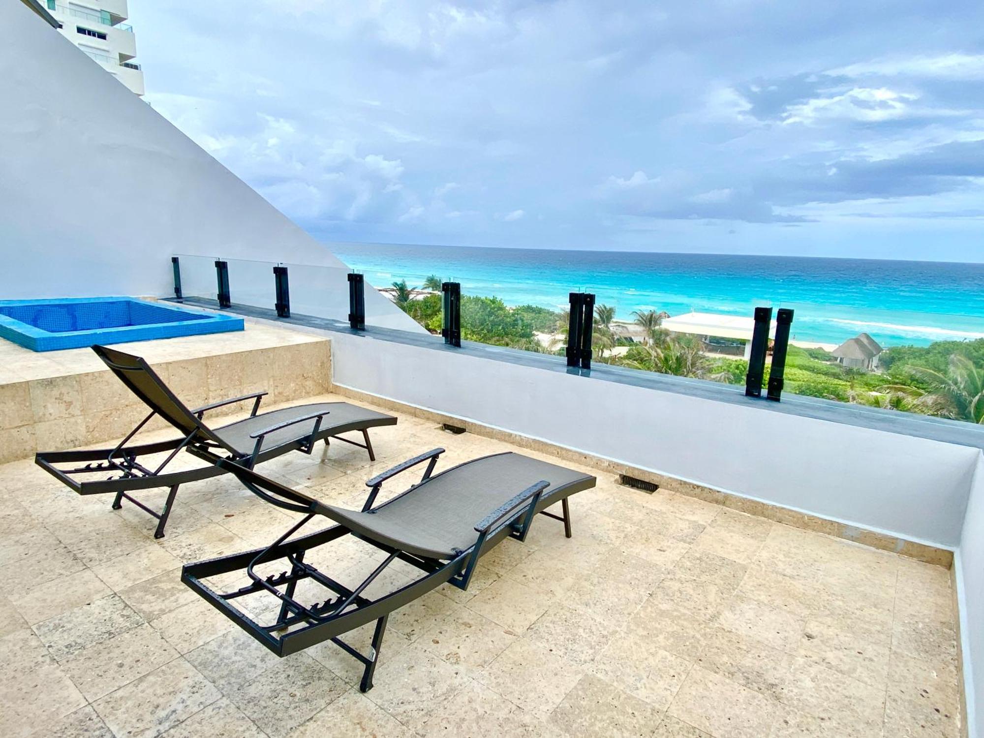 Condo In Ocean Front Resort แคนคูน ห้อง รูปภาพ